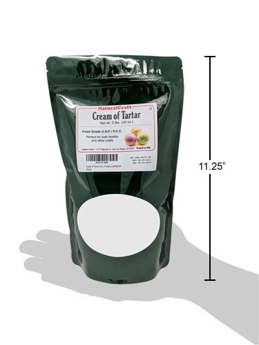 Cream of Tartar 32oz (2lb) Bulk, Powder, Kosher, DIY Bath Bombs - Gourmet, DIY Cleaning Products, All-Natural (2) - Thumbnail 3