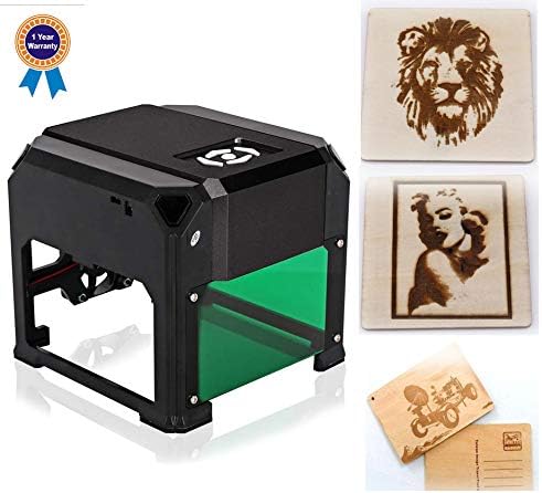 laser engraving machine Laser Engraver Printer 3000mW Mini desktop laser engraver machine DIY Logo laser engraver 7.6X7.6CM