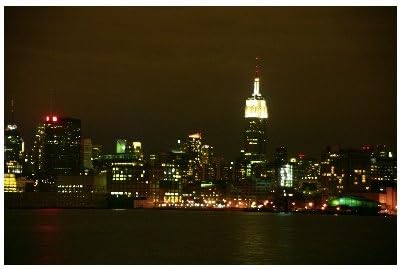 Amazon ポストカード Empire State Building ニューヨークの夜景 エンパイアステートビル 絵はがきハガキ ポストカード 絵柄付はがき 文房具 オフィス用品