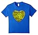 Softball Distressed Heart Shirt - Cute Mom Love Tee