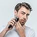 RENPHO Electric Shaver Rotary Razor for Men, Wet & Dry Mens Electric Razors Cordless Beard Trimmer Beard Trimmer Sideburn Trimmer 2 in 1 Shaver USB Rechargeable Waterproof