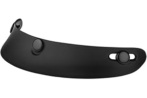 Daytona Helmets Mini Scoop Visor (Dull Black)