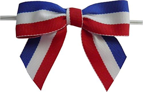 BAYWIND LTD; 3" Patriotic Twist Tie Bow-50