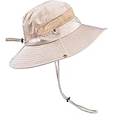 Sun Hat Women/Men, Fishing Hat with UPF 50+ UV Protection Wide Brim Bucket Hat