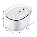 HoneyGuaridan Pet Drinking Water Fountain, Super Quiet Automatic Cat Water Dispenser with 2 Replacement Filters for Dogs, Cats, Birds and Small Animals