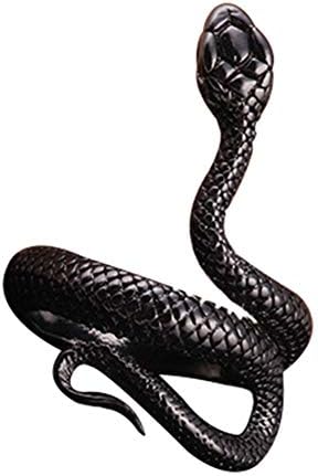 Snake Rings Fashion Animal Rings for Women Snake Ring Vintage Jewelry Rings for Men Adjustable Size