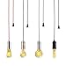 Globe Electric 01325 60W Vintage Edison A19 Quad Loop Incandescent Filament Light Bulb, E26 Base, 245 Lumens, Soft White