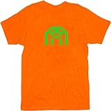 The Big Bang Theory Space Invader Adult Orange T-Shirt