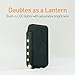 Pronto Power Bank and LED Lantern - 10,000 mAh Portable Cell Phone Charger with Two 2.4A USB Outputs - Flashlight/Lantern + External Battery Pack for Phone, Tablet