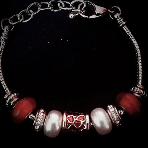 Bella Perlina Bracelet (Red) (Red)