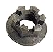 Rear Axle Hub Castle Crown Nut 14mm x 1.50 Compatible with 1987-2004 Warrior 350 YFM350X