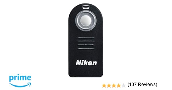 Nikon FFW002AA - Mando a Distancia para cámaras Digitales, Negro ...