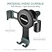 Wofalodata Cell Phone Holder for Car, Car Air Vent Phone Mount Cradle with Auto Lock Release for iPhone X/8/8 Plus/7/7 Plus/6/6S, Samsung Galaxy S8/S7/S6, Nexus, HUAWEI and others(Black)