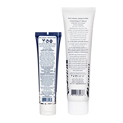 Pacifica Beauty Coconut Milk Cream to Foam Face Wash + Coconut Water