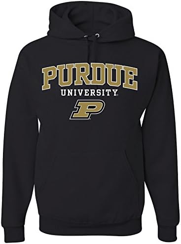 Purdue Boilermakers Black Hooded Sweatshirt