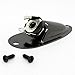 JIUWU Black Boat Style 6.35mm Guitar Pickup Output Input Jack Plug Socket for Fender Strat Guitar