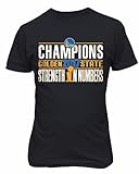 Golden State Strength in Numbers Championship 2017 Warriors Youth Boys Girls T Shirt (Black,YL)