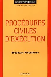 Procédures civiles d'exécution