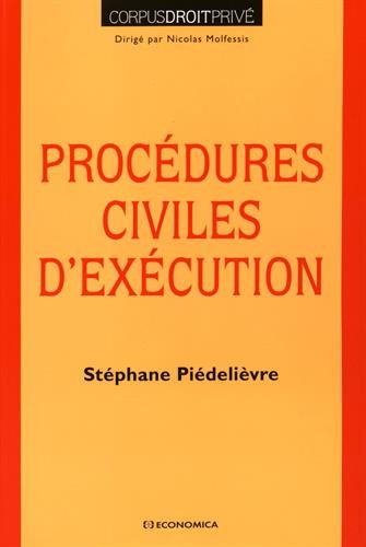 Procédures civiles d'exécution