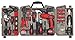 Apollo Tools DT0738 161 Piece Complete Household Tool Kit with 4.8 Volt Cordless Screwdriver and Most Useful Hand Tools and DIY accessories