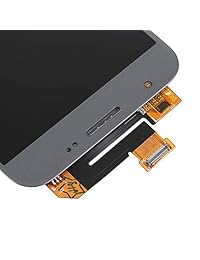 Samsung Galaxy J327 Pantalla LCD Reemplazo del ensamblaje del digitalizador táctil para J3 2017 Prime Emerge J327A J327A J327P J327T1 J327R4 con herramientas de reparación y protector de pantalla (Gris)