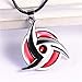HappyShip Sharigan Necklace Halloween Itachi Cosplay Accessories Unsex Anime Cosplay Necklace 18''
