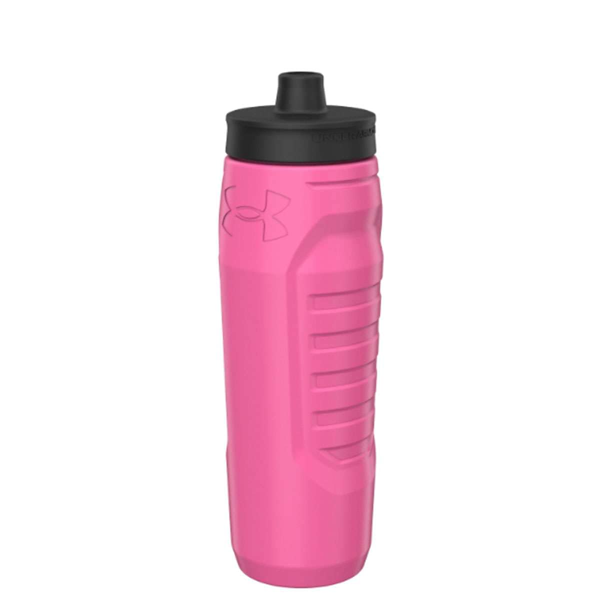 Under Armour Squeeze Water Bottle, 32 oz Sideline Sports Bottle With Quick-Shot Lid for Quick & Easy Hydration, Gym Use, 1 Bottle