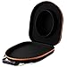 Hat Box Travel Crush Proof Carry On with Luggage Strap and Shoulder Strap Black