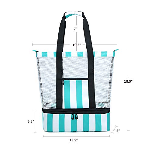 3 BLUBOON+Compartment+Insulated+Detachable+Turquoise