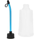 ShareGoo Universal RC Nitro Fuel Filler Refill Bottle 250CC Oil Bottle Compatible with HSP HPI Tamiya Traxxas Gas Nitro Model RC Car Truck Tank,White