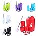 Prettysell 6 Piece Plastic Bath Accessory Bathroom Set, YIFAN Lotion Dispenser Toothbrush Holder Tumbler Cup Soap Dish Trash Can Toilet Brush Set