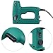 FIXKIT Electric Staple/Brad Nail Gun Hand Tacker Flooring Framing Nailers Kit, Suit For Upholstery, Fixing Material, Decoration, Carpentry, Furniture