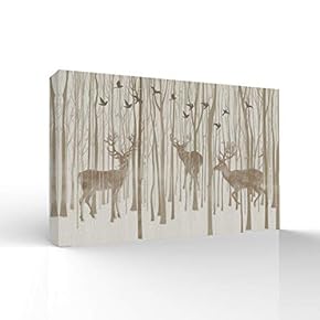 Quiet Romantic Forest Home Artwork for Living Room Bedroom