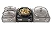 Crock-Pot SCCPMD2-CH Hook Up Connectable Entertaining System, Round 2-quart, Metallic Charcoal