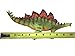 Recur Stegosaurus Large Realistic Soft Plastic Dinosaur Toy Figure