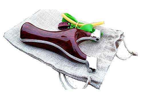 LIVIQI TOY The Hunting Flat Leather Super Power Professional Slingshot High Velocity Catapult Hunting Slingshot Outdoors Use