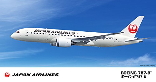 Hasegawa 1/200 Japan Airlines B787-8 Plastic Model 17