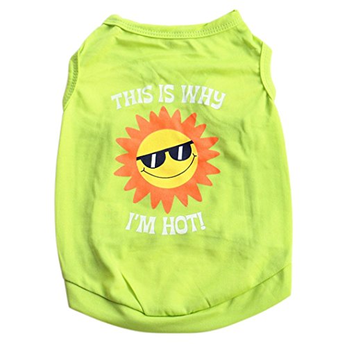 image for HOT SALE!!Woaills Small Dog Cat Vest T Shirt,Puppy Summer Shirt Clothe