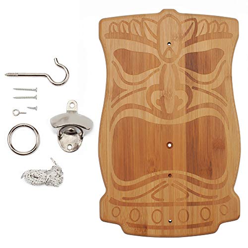 GSE Games & Sports Expert Football/Tiki Face Bamboo Hook and Ring Toss Tailgating Game Set for Indoo - //coolthings.us
