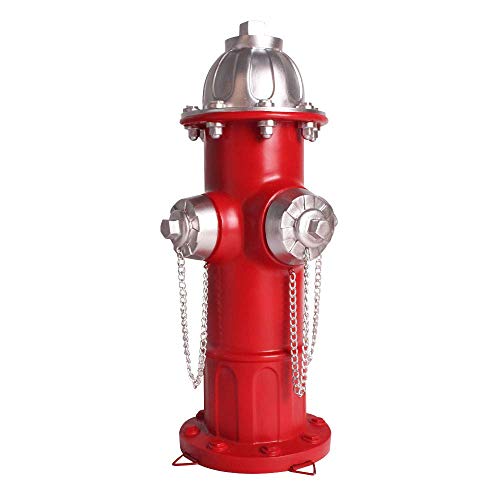 Dog Fire Hydrant Puppy Statue Puppy Pee Post Gift for Fireman, Fire