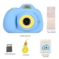 ☀ Dergo ☀Digital camera,Kids Video Camera For Girls Boys 2 In Mini Digital Camera Camcorders