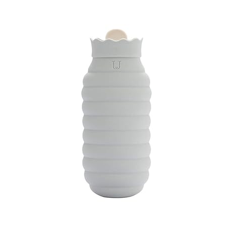 YXCM Caucho Botella De Agua Caliente De Silicona 620Ml Tarro De ...