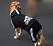 Scheppend Adidog Large Dog Hoodies Sweatshirt Pet Winter Coat Sports Clothes Apparel,Black 6XL