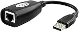 YOUmeSKY USB Extender Over Ethernet RJ45 Adapter Cat5 Cat6 LAN Cable Extender view 4
