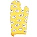 SANRIO Gudetama The Lazy Egg Oven Mitt - Heat Resistant - Fits Both Right and Left Hand - 100% Cotton