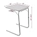 LAZY BUDDY New Smart Folding Table AS SEEN ON TV Portable Adjustable TV Dinner Tray Cup Holder Home Office II (1)