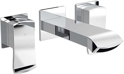 Bristan DSC WMBF C Descent Wall Bath Filler Chrome 1/4 Turn Ceramic Disc Valve