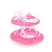 Supershopping Dengguoli 1x Plastic Pink Baby Walker for Barbie Doll Dollhouse Accessories 5cm x 7cm x 6cm (Baby Walker)