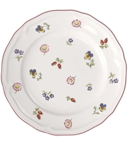 Amazon.com | Villeroy & Boch Petite Fleur Dinner Plate, Premium