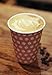 The #1 Most Stylish Disposable Paper Coffee Cups by Little Beans - 100 pack Insulated Hot Cup To Go - Quantity 100 Cups & 100 Secure Lids - Best Quality Guaranteed - 12 ounce size